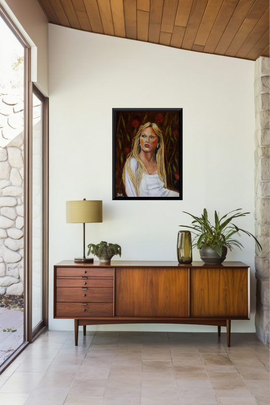 Taylor Swift- Ophelia, Oil-Malerei,