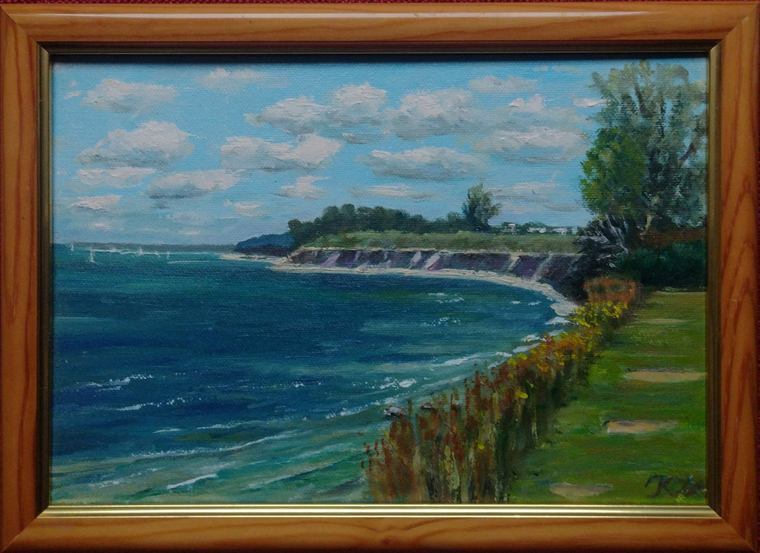 Malen an der Ostseeküste- plein-air