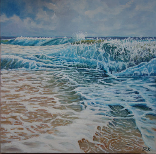 Die See inspiriert immer zum Malen