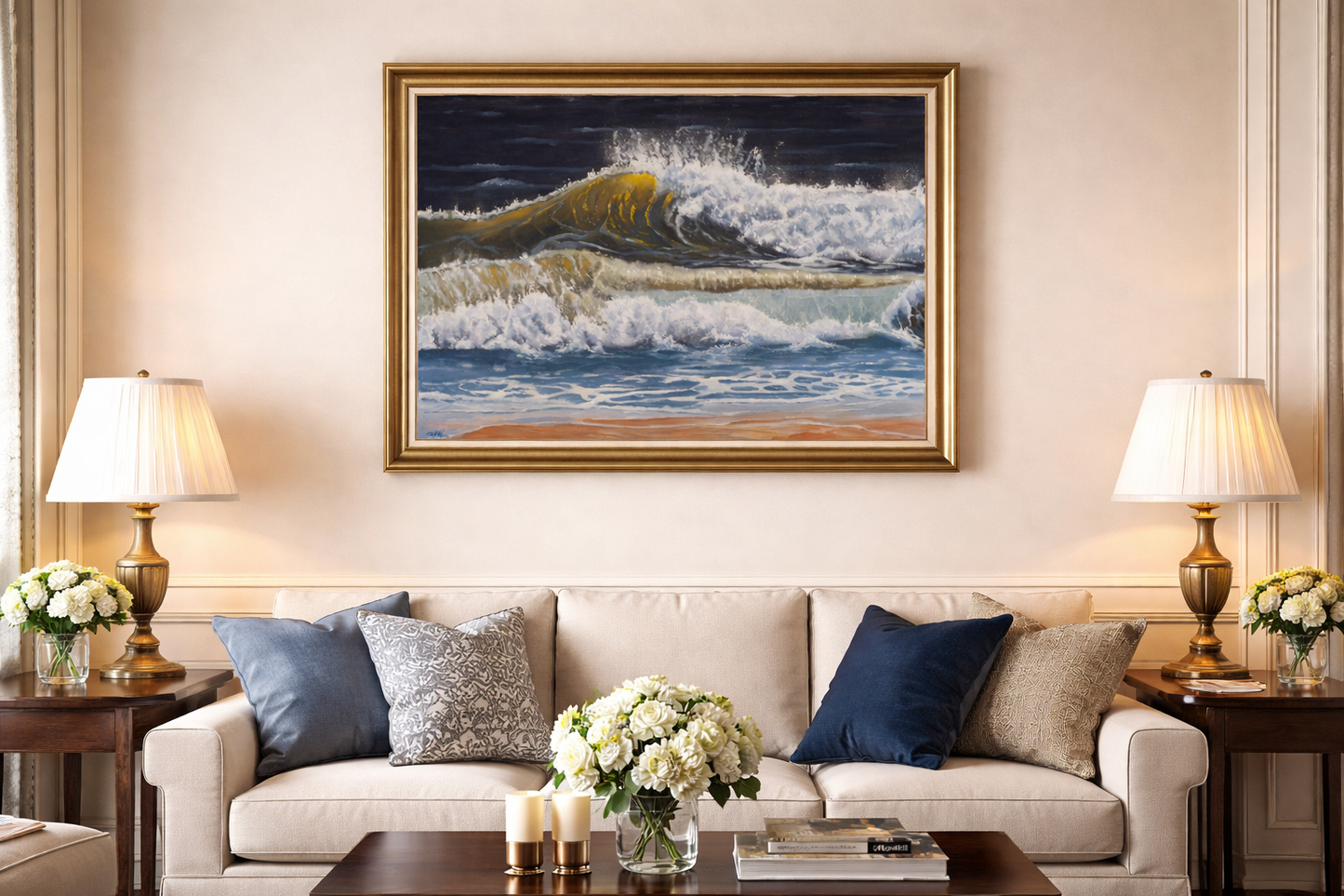 Kraft und Ruhe, 60 x 80 cm , Öl auf Leinwand/Keilrahmen