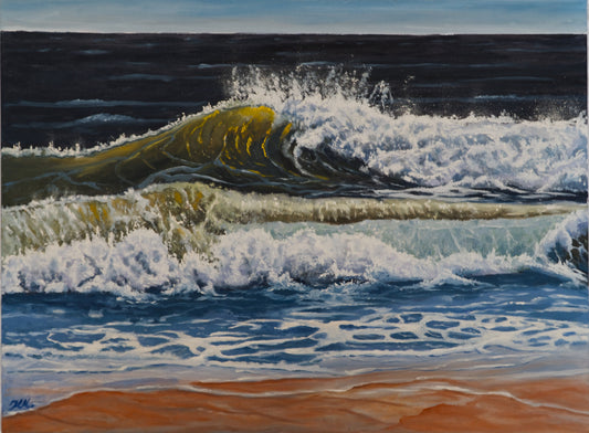 Kraft und Ruhe, 60 x 80 cm , Öl auf Leinwand/Keilrahmen