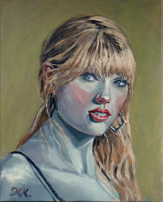 Taylor Swift, Öl-Malerei,Pop Art
